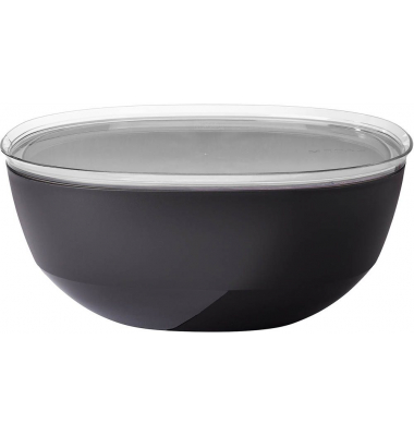 Schüssel Silueta schwarz 5,0 l