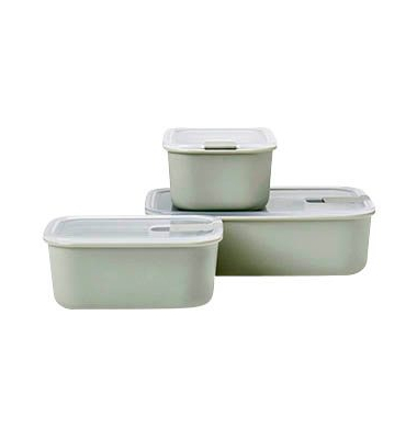 Frischhaltedosen-Set EasyClip hoch grün 2x 0,7 l und 1x 1,5 l, 1 Set