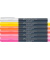 Lackmarker Summer Breeze, 160705, Packung, wei&szlig;/gelb/orange/rot/pink/lila, 1,5mm Rundspitze