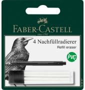 Radiergummis Precision Eraser Pen Ersatz weiß