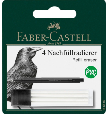 Radiergummis Precision Eraser Pen Ersatz weiß
