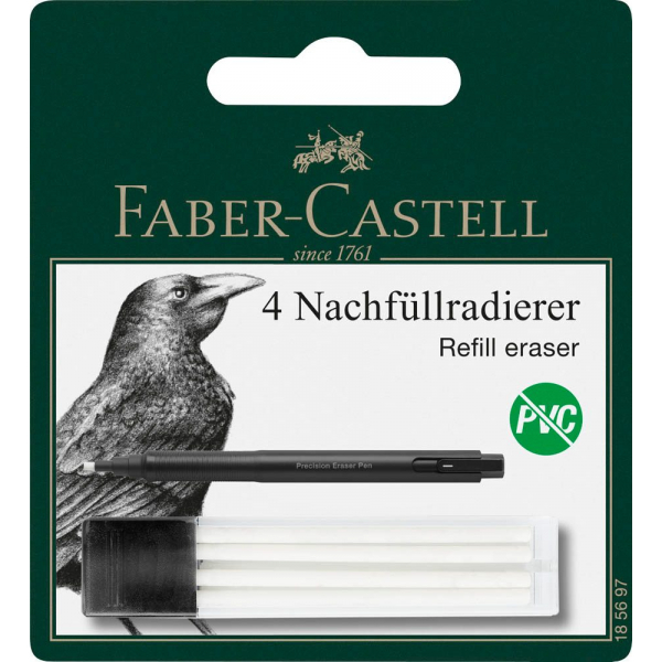 4005401856979 - Radiergummis Precision Eraser Pen Ersatz weiß 4005401856979 Faber-Castell 4005401856979 - Radiergummis Precision Eraser Pen Ersatz weiß 4005401856979 Faber-Castell