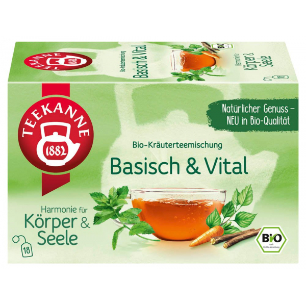 4009300020806 - Basisch & Vital Bio-Tee 18 Portionen 4009300020806 36 Gramm 4009300020806 - Basisch & Vital Bio-Tee 18 Portionen 4009300020806 36 Gramm