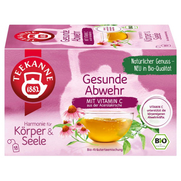 4009300020974 - Gesunde Abwehr Bio-Tee 18 Portionen 4009300020974 36 Gramm 4009300020974 - Gesunde Abwehr Bio-Tee 18 Portionen 4009300020974 36 Gramm