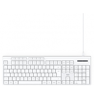 CK-200 Tastatur kabelgebunden weiß