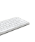 WK-500 Tastatur kabellos weiß