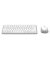 WKM-500 Tastatur-Maus-Set kabellos weiß