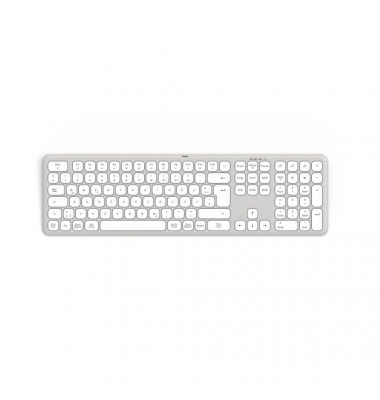 WK-550 Tastatur kabellos weiß