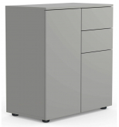 Kommode Dalosa, 920389 grau 70,2 x 39,0 x 76,5 cm