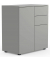 Kommode Dalosa, 920389 grau 70,2 x 39,0 x 76,5 cm