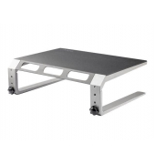 Monitorständer schwarz, silber