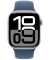Watch Series 10 42 mm Aluminium (GPS) Sportarmband ML  denim, silber