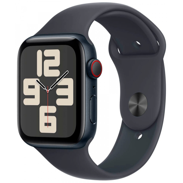 Apple Watch SE 44 mm Aluminium GPS Cellular Sportarmband SM mitternacht Burobedarf Thuringen