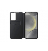 Smart View Wallet Handyhülle für SAMSUNG Galaxy S24+ schwarz