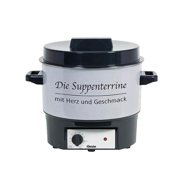 4016098101822 - Party- Kochtopf Suppenterrine mit direkter Beheizung ohne Wasser Fassungsvermögen 16 Liter 4016098101822 - Party- Kochtopf Suppenterrine mit direkter Beheizung ohne Wasser Fassungsvermögen 16 Liter