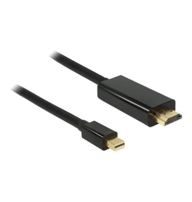 Mini-DisplayPortHDMI Kabel 1,0 m schwarz