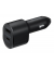 Dual Kfz-Ladeadapter schwarz 1,0 m, 60 Watt
