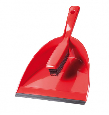 haug bürsten Kehrgarnitur rot Kunststoff 36,0 cm breit