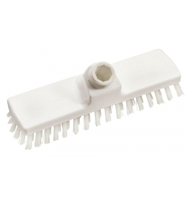 Schrubber weiß Kunststoff 22,5 cm breit Schrubber weiß Kunststoff 22,5 cm breit