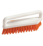 Nagelbürste ANTI BAC weiß, orange Kunststoff