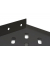 DN-19 TRAY-1-SW Fachboden schwarz 48,2 x 25,0 cm