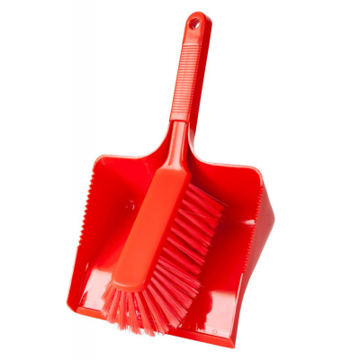 haug bürsten Kehrgarnitur rot Kunststoff 35,0 cm breit haug bürsten Kehrgarnitur rot Kunststoff 35,0 cm breit