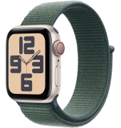 Watch SE 40 mm Aluminium (GPS+Cellular) Sport Loop  grün, polarstern