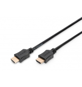 HDMI Typ A-Stecker Kabel AK-330107-100-S 10,0 mm schwarz