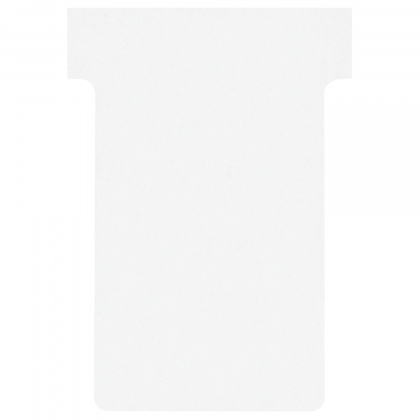 5016812389009 - T-Einsteckkarte 2002002  Größe 2 weiß 170g 5016812389009 100 Stück