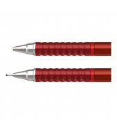 Druckbleistift Tikky Retro, 2202568, Härte 2B, 0,5mm, rot, mit Radiergummi