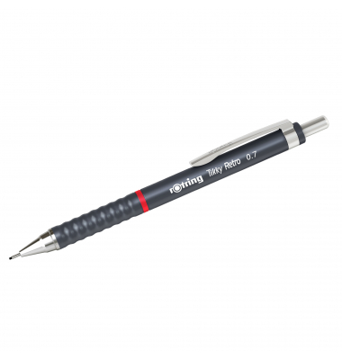 Druckbleistift Tikky Retro, 2202570, grau, 0,7mm, 2B