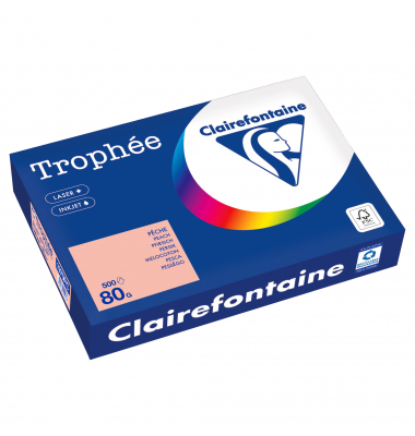 Kopierpapier Trophee 1970PC pfirsich A4 80g 