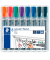 Flipchartmarker 356 WP8 X, 356 WP8 X, Packung, orange,rot,gr&uuml;n,violett,2x blau,2x schwarz, 2mm Rundspitze