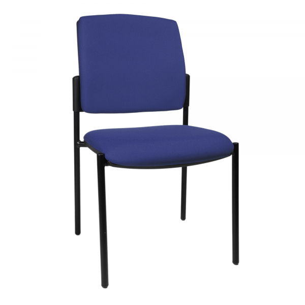 4014296301242 - Besucherstuhl B to B 10 blau schwarz ohne Armlehnen 4-Fuß-Gestell 4014296301242 Topstar 4014296301242 - Besucherstuhl B to B 10 blau schwarz ohne Armlehnen 4-Fuß-Gestell 4014296301242 Topstar
