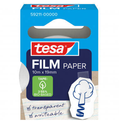 Klebeband Paper 59211-00000-00, 19mm x 10m, transparent