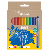 Filzstift Magic 4-0005-10 sort 10St