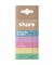 Haftmarker 4-0019, pastellviolett/pastellgelb/pastellgrün/pastellrosa/pastellblau