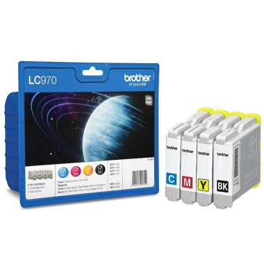 Tintenpatrone LC970VALBP blcmy 4St