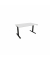 Schreibtisch eModel 3.0, elektrisch höhenverstellbar, 65-131cm (H), 140x80cm (BxT), rechteckig, weiß / schwarz