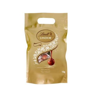 Lindor Schokoladenkugelmischung Gold, 1 Kg Lindor Schokoladenkugelmischung Gold, 1 Kg