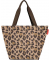 Einkaufskorb shopper M LEO MACCHIATO ZS6048, 15 Liter, au&szlig;en 51x26x30,5cm, Polyester, braun, Leopardmuster
