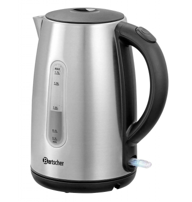 Wasserkocher 200095, silber/schwarz, 2200 Watt, 1,7 Liter
