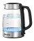 Wasserkocher 200096, silber/schwarz, 2200 Watt, 1,7 Liter