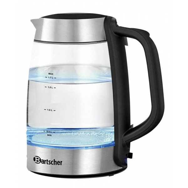 4015613731292 - Bartscher Glas-Wasserkocher 17LGL 17L Kabellänge64cm Kalkfilter 200096