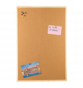 Pinnwand EKO 120,0 x 90,0 cm Kork braun