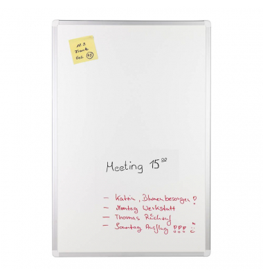 Whiteboard 5501K, 90x60cm, Keramik, Aluminiumrahmen