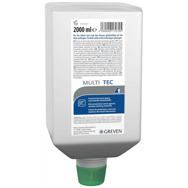 4260029170795 - MULTI TEC Hautschutzcreme 20 l 4260029170795 2 Liter 4260029170795 - MULTI TEC Hautschutzcreme 20 l 4260029170795 2 Liter