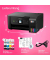 EcoTank ET-2825 3 in 1 Tintenstrahl-Multifunktionsdrucker schwarz