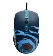 Kakashi Gaming Maus kabelgebunden blau, schwarz