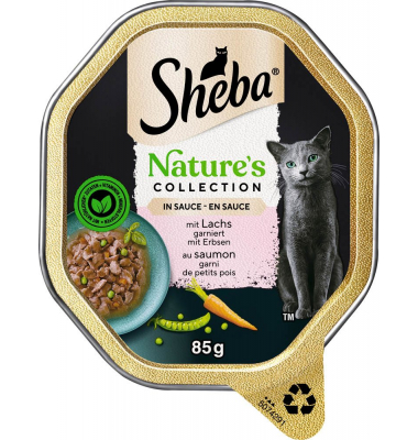 Katzen-Nassfutter Nature's in Sauce mit Lachs 22x 85,0 g Katzen-Nassfutter Nature's in Sauce mit Lachs 22x 85,0 g